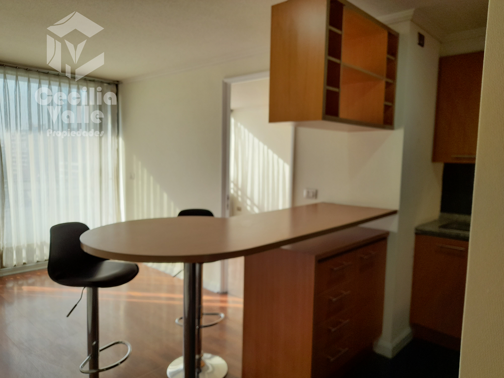 Departamento 1D + 1B + Estacionamiento | Providencia